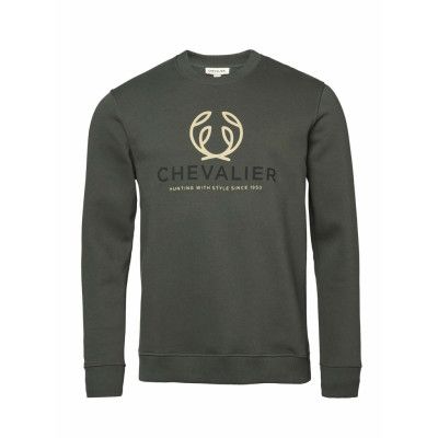 Chevalier Logo Sweatshirt Midnight Pine