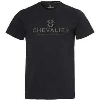 Chevalier Logo T-shirt Men Black Night