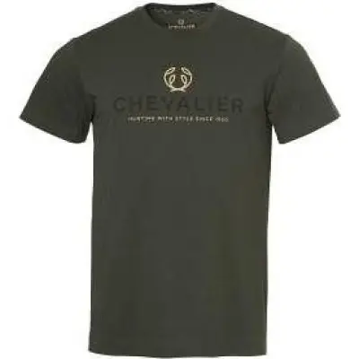 Chevalier Logo T-shirt Men Dark Green - S