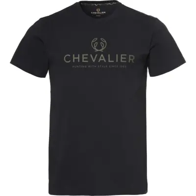 Chevalier Men's Chevalier Logo T-Shirt Black Night