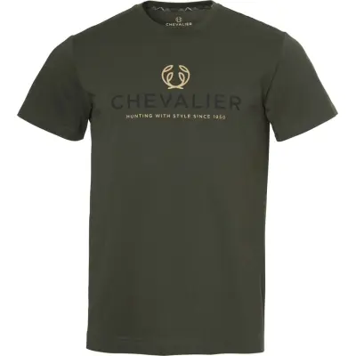 Chevalier Men's Chevalier Logo T-Shirt Dark Green
