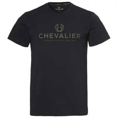 Chevalier M's Logo T-shirt Black Night