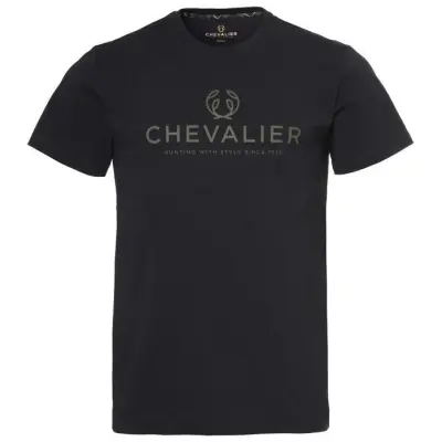 Chevalier M's Logo T-shirt Black Night