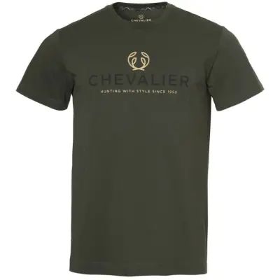 Chevalier M's Logo T-shirt Dark Green