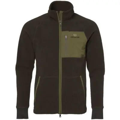 Chevalier M's Pax Light Pile Jacket Leather Brown