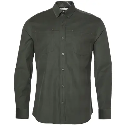 Chevalier M's Wellington Walton Light Cord Shirt Midnight Pine