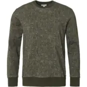 Chevalier Norton Sweatshirt Men All Over Elk Dark Green
