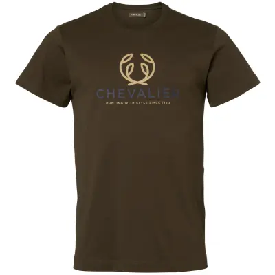 Chevalier Quest T-Shirt Men Leather Brown