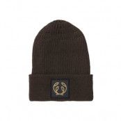 Chevalier Symbol Beanie Leather Brown