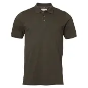 Chevalier Trevor Polo Shirt Men Leather Brown