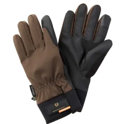 Chevalier Waterproof Warm Shooting Gloves Leather Brown