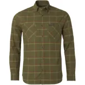 Chevalier Willow Flannel Shirt Men Rowan Green Checked