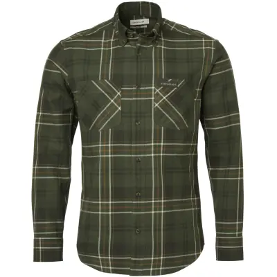 Chevalier Willow Flannel Shirt Men Shamrock Green Checked
