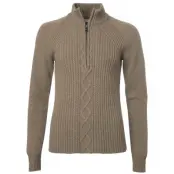 Chevalier W's Stella Half Zip Ol Pullover Saddle Brown