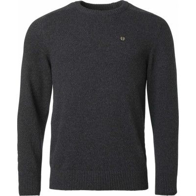 Chevalier Men's Wykin Wool Pullover Stone Black