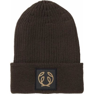 Chevalier Symbol Beanie Leather Brown