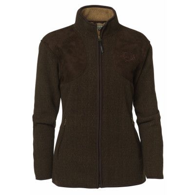 Tröja Chevalier Belcher Fleece Cardigan Brun Dam UTFÖRSÄLJNING