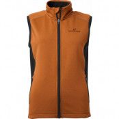 Women's Lenzie Fleece Vest Orange/Brown