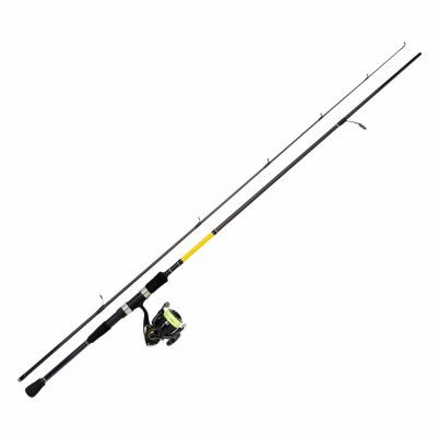 Daiwa Crossfire haspelset med flätlina