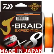 Daiwa J-Braid Expedition 150m Smash Orange