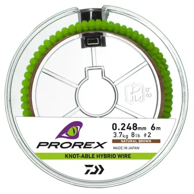 Daiwa Prorex Hybrid Knottable Wire tafsmaterial 6 m 0,226 mm 2,9 kg