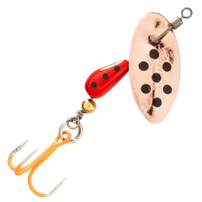 Daiwa Silvercreek Spinner Pro 9 g spinnare Copper Ladybug
