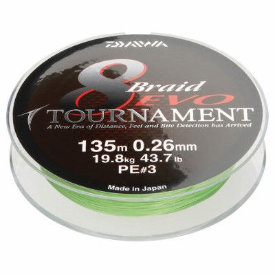Daiwa Tournament 8 Evo 135 m flätlina