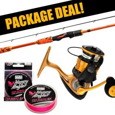 Patriot Fireball Xtreme Perch + Daiwa 23 Aird LT haspelset med flätlina