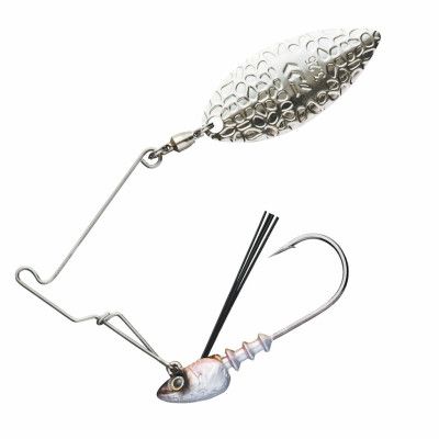 PX JIG SPINNER 2/0 SS 10g SILVER SMELT