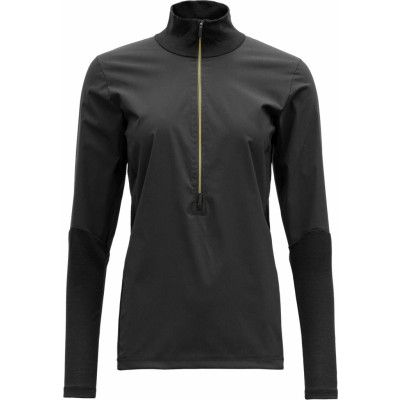 Devold Cover Woman Zip Neck Caviar
