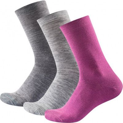 Devold Daily Light Sock 3-pack Anemone Mix