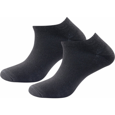 Devold Daily Shorty Sock 2-Pack Black