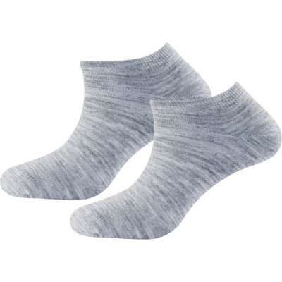 Devold Daily Shorty Sock 2-Pack Grey Melange