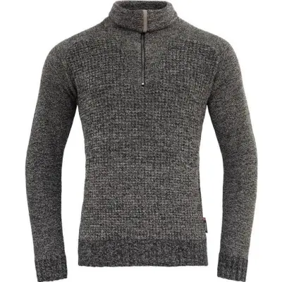 Devold Bispen Wool Zip Neck Ink Ink M