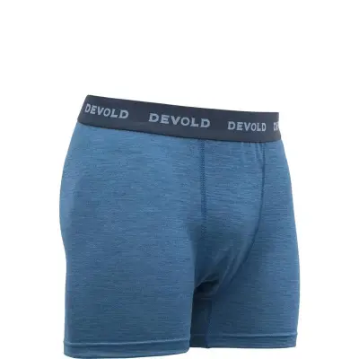 Devold Breeze Merino 150 Boxer Man Blue Melange Blue Melange XL
