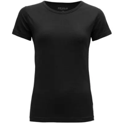 Devold Breeze Merino 150 T-Shirt Woman Black