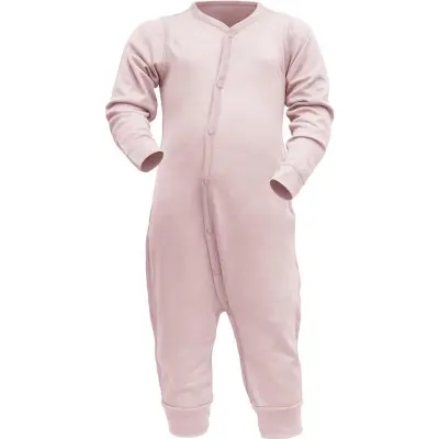 Devold Breeze Merino Sleepsuit Baby Chalk Pink Chalk Pink 74