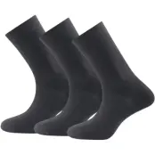 Devold Daily Medium Sock 3-Pack Black