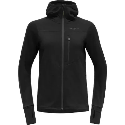 Devold Explorer Merino Hooded Jkt Wmn Black Black S