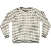Devold Islender Refined Sweater Offwhite/Ink