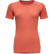 Devold Lauparen Merino 190 Base Tee Woman Coral