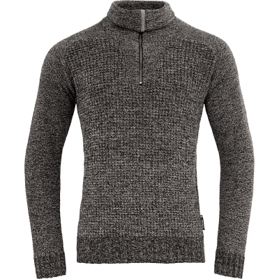 Devold Men's Bispen Wool Zip Neck Ink