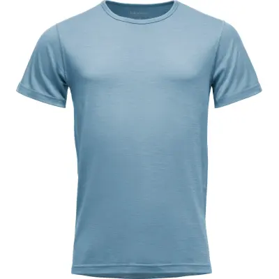 Devold Men's Breeze Plus Merino 200 T-Shirt Skyblue