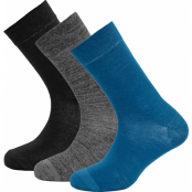 Devold Men's Daily Merino Light Sock 3pk Flood Mix