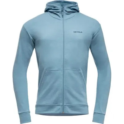 Devold Men's Everyday Zip Hoodie Skyblue