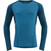 Devold Men's Running Merino 130 Shirt Blue