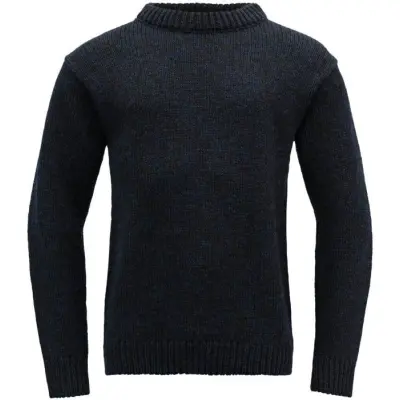 Devold Nansen Sweater Crew Neck Navy