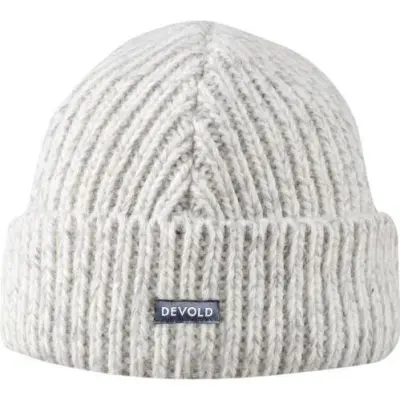 Devold Nansen Wool Beanie Grey Melange
