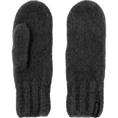 Devold Nansen Wool Mitten Anthracite