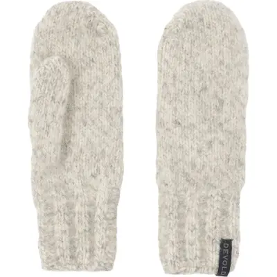 Devold Nansen Wool Mitten Grey Melange